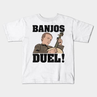 Deliverance Banjos Duel! Kids T-Shirt